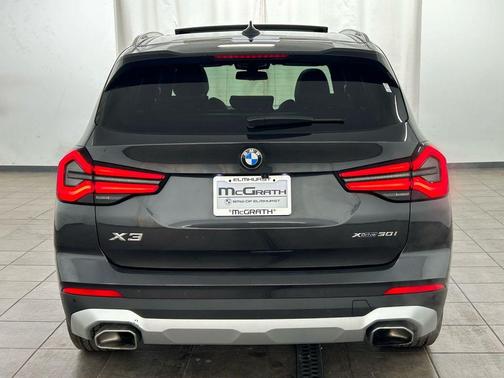 Dark Graphite Metallic 2022 BMW X3 xDrive30i