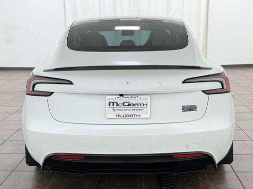 Pearl White Multi-Coat 2025 Tesla Model 3 Performance