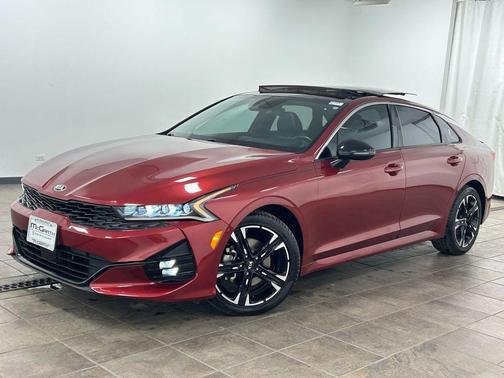 Passion Red 2021 Kia K5 GT-Line