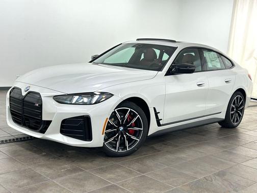 Mineral White Metallic 2026 BMW i4 Gran Coupe M60