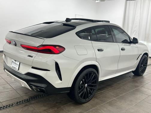 Alpine White 2023 BMW X6 M50i