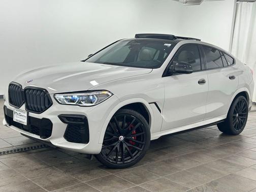 Alpine White 2023 BMW X6 M50i
