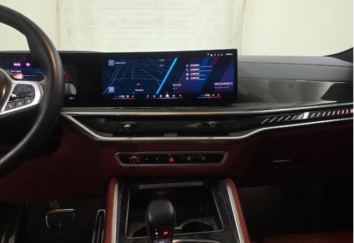 Frozen Black Metallic 2025 BMW X6 M Base