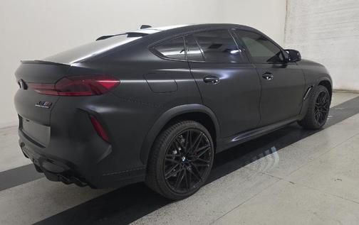 Frozen Black Metallic 2025 BMW X6 M Base