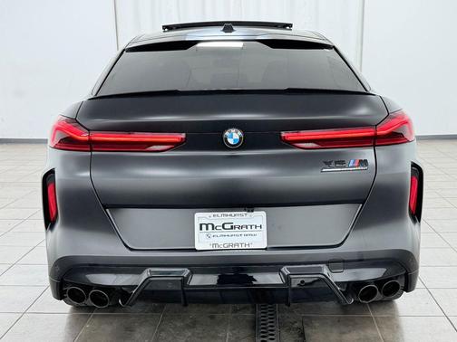 Frozen Black Metallic 2025 BMW X6 M Base