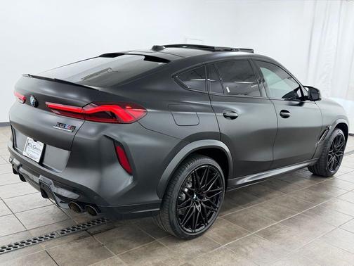 Frozen Black Metallic 2025 BMW X6 M Base