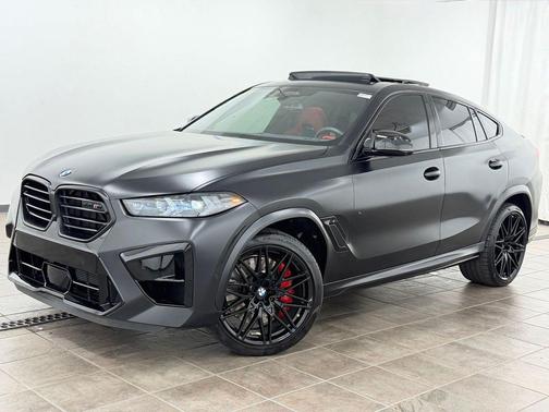 Frozen Black Metallic 2025 BMW X6 M Base