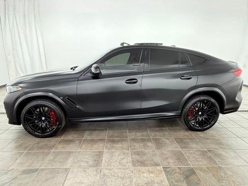 Frozen Black Metallic 2025 BMW X6 M Base