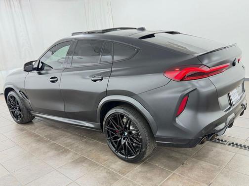 Frozen Black Metallic 2025 BMW X6 M Base