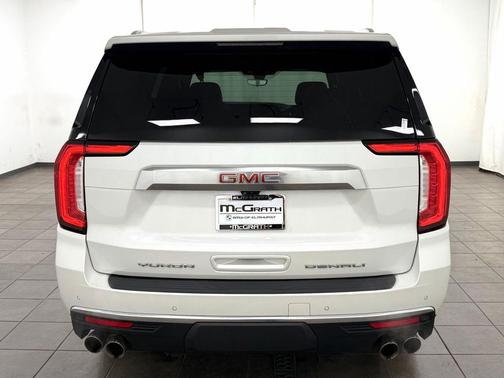 White Frost Tricoat 2021 GMC Yukon Denali