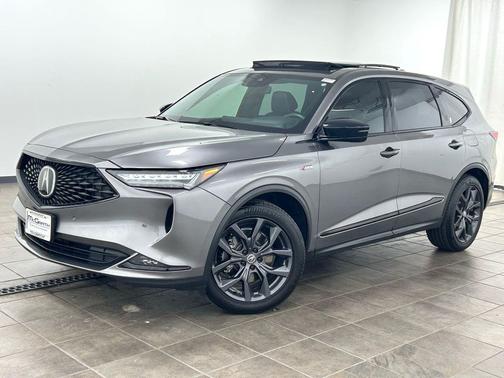 Black 2022 Acura MDX A-Spec Package