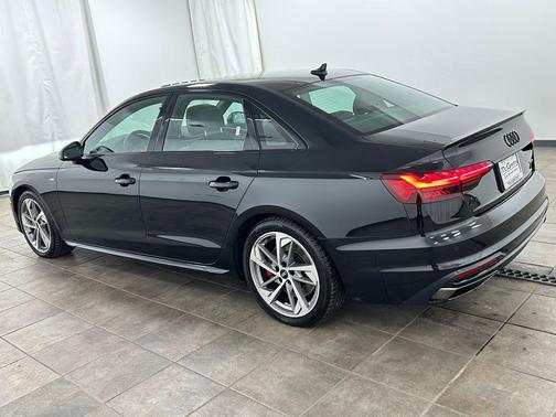 Mythos Black Metallic 2023 Audi A4 45 S line Premium Plus
