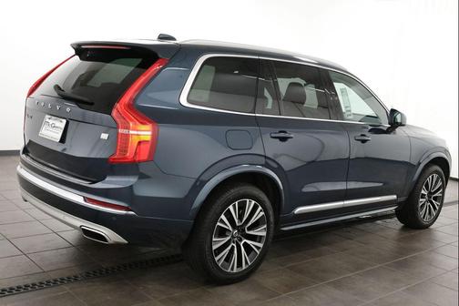 Denim Blue Metallic 2021 Volvo XC90 Recharge Plug-In Hybrid T8 Inscription Expression 6 Passenger