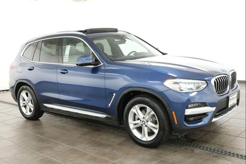 Phytonic Blue Metallic 2021 BMW X3 xDrive30i