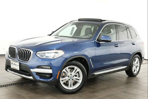 Phytonic Blue Metallic 2021 BMW X3 xDrive30i