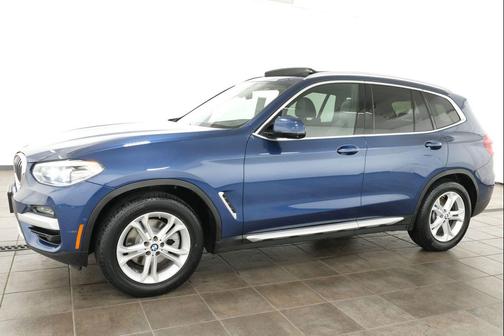 Phytonic Blue Metallic 2021 BMW X3 xDrive30i