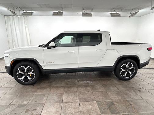Glacier White 2022 Rivian R1T Adventure