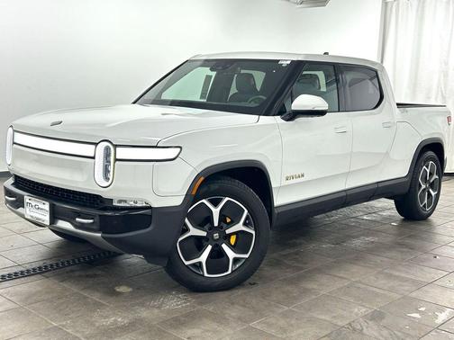Glacier White 2022 Rivian R1T Adventure