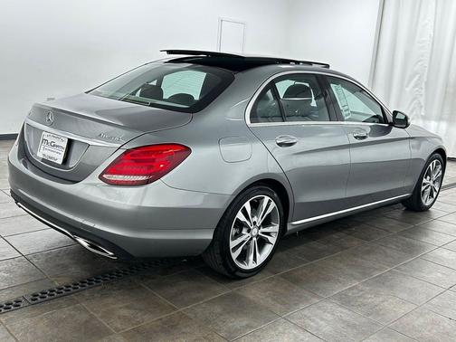 Palladium Silver Metallic 2015 Mercedes-Benz C-Class C 300 4MATIC
