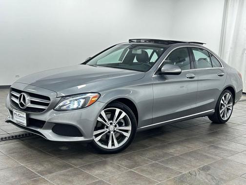 Palladium Silver Metallic 2015 Mercedes-Benz C-Class C 300 4MATIC