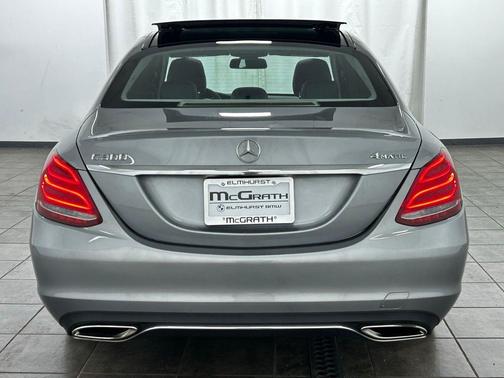 Palladium Silver Metallic 2015 Mercedes-Benz C-Class C 300 4MATIC
