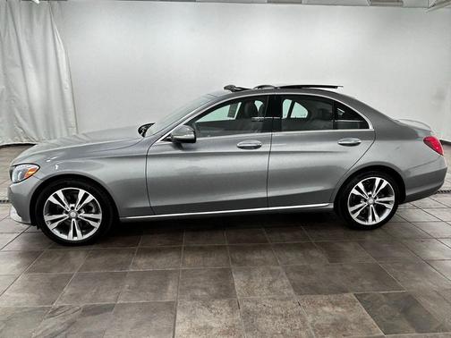Palladium Silver Metallic 2015 Mercedes-Benz C-Class C 300 4MATIC