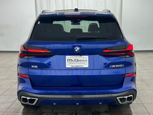 Marina Bay Blue Metallic 2025 BMW X5 M60i