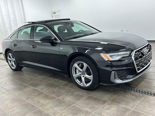 Mythos Black Metallic 2024 Audi A6 55 Premium Plus