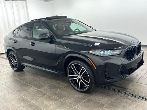 Black Sapphire Metallic 2025 BMW X6 xDrive40i