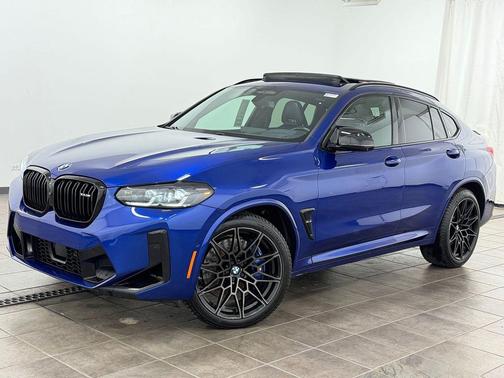 Marina Bay Blue Metallic 2022 BMW X4 M AWD
