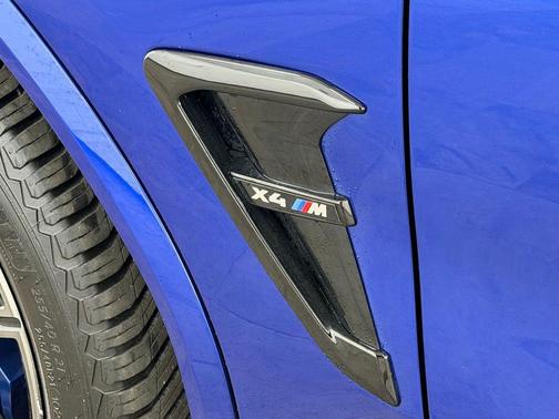 Marina Bay Blue Metallic 2022 BMW X4 M AWD