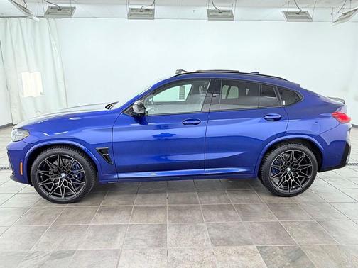 Marina Bay Blue Metallic 2022 BMW X4 M AWD