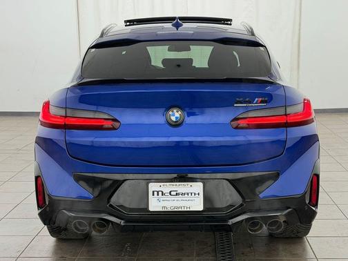 Marina Bay Blue Metallic 2022 BMW X4 M AWD