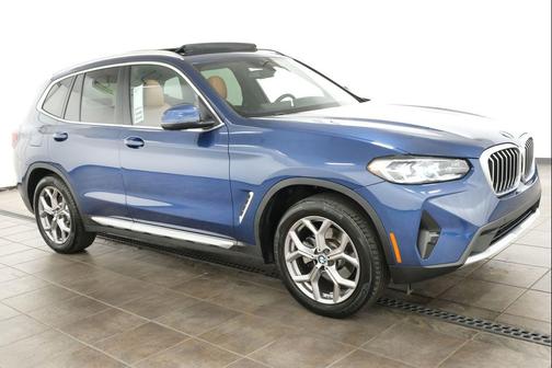 Phytonic Blue Metallic 2022 BMW X3 xDrive30i
