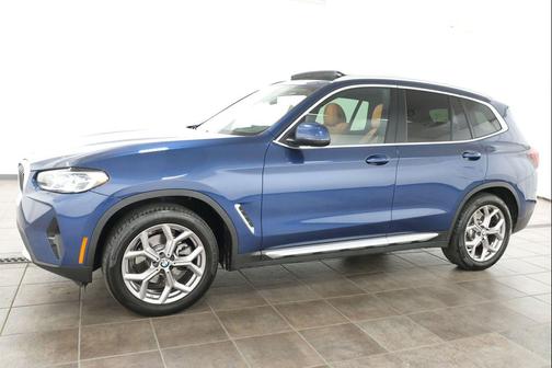 Phytonic Blue Metallic 2022 BMW X3 xDrive30i