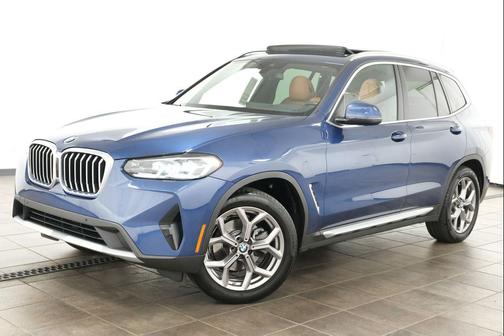 Phytonic Blue Metallic 2022 BMW X3 xDrive30i
