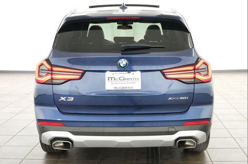 Phytonic Blue Metallic 2022 BMW X3 xDrive30i