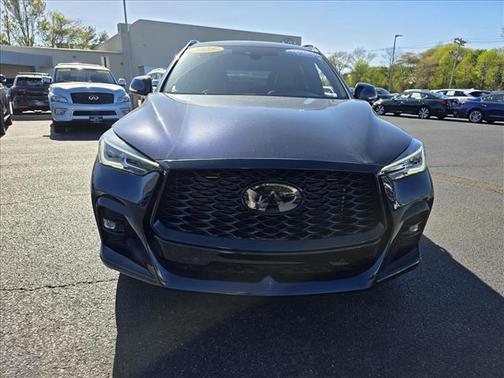Hermosa Blue 2025 INFINITI QX50 SPORT