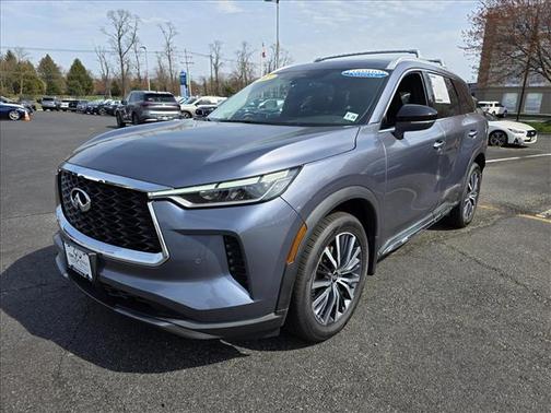 Moonbow Blue 2023 INFINITI QX60 SENSORY