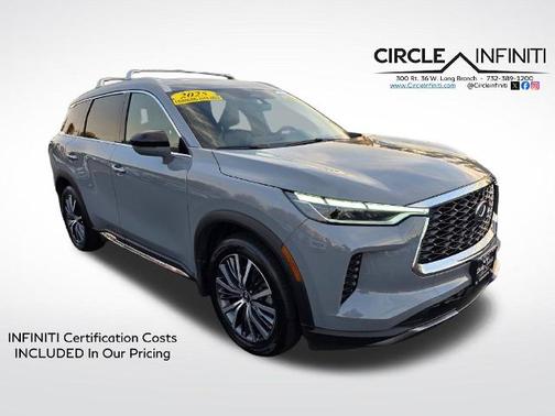 Harbor Gray 2025 INFINITI QX60 SENSORY