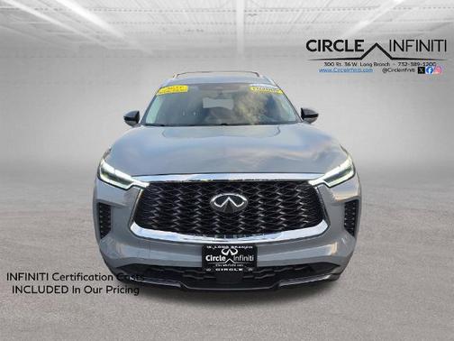Harbor Gray 2025 INFINITI QX60 SENSORY