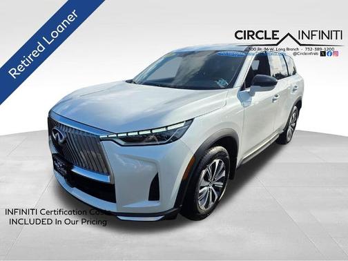 Radiant White 2026 INFINITI QX60 Pure