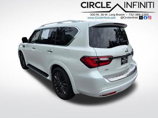 Aspen White 2024 INFINITI QX80 PREMIUM SELECT