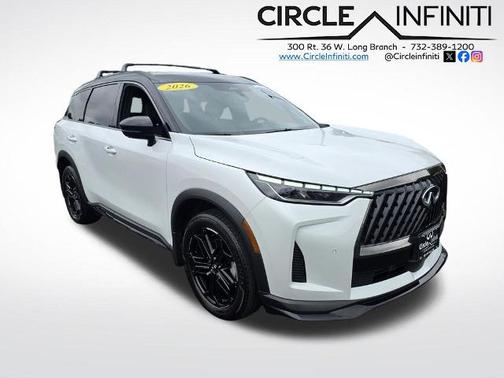 Rad Wht 2026 INFINITI QX60 SPT