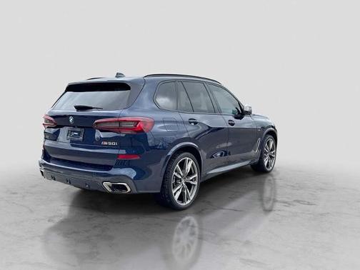 Blue 2021 BMW X5 M50I