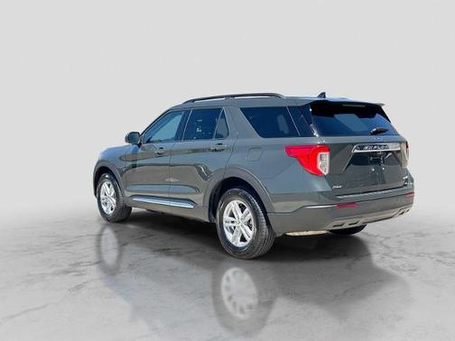 FORGED GREEN METALLIC 2024 Ford Explorer XLT