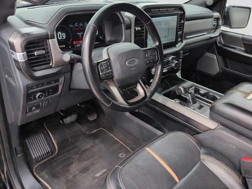 AGATE BLACK METALLIC 2023 Ford F-150 PLATINUM