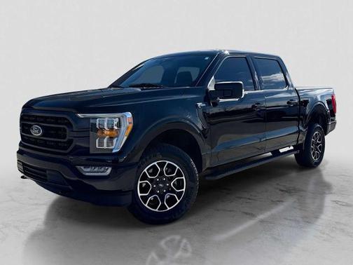 AGATE BLACK METALLIC 2022 Ford F-150 XLT