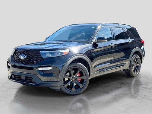 AGATE BLACK METALLIC 2023 Ford Explorer ST
