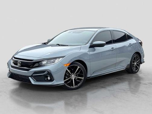 Sonic Gray Pearl 2021 Honda Civic SPORT